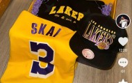 MK体育app下载-排面！湖人队给这位中国rapper做了定制球衣！